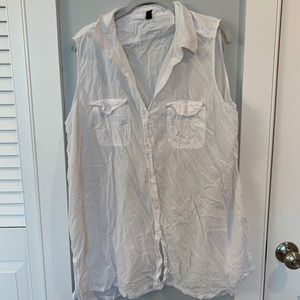 BUTTON UP COVER UP